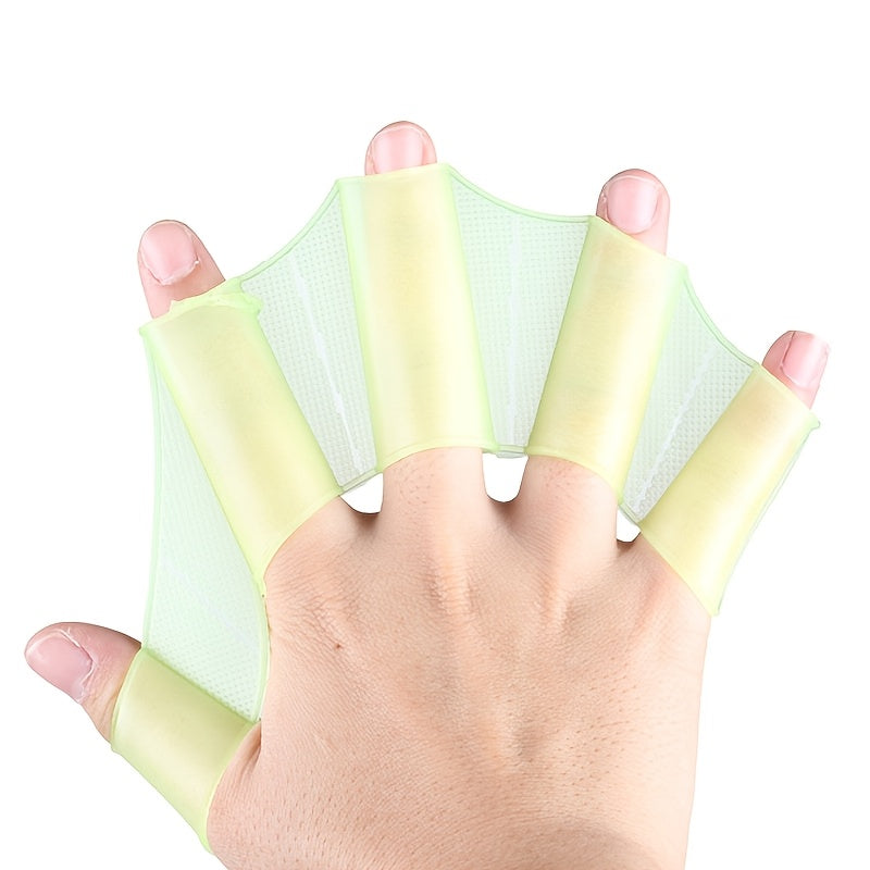 Webbed Aquatic Fitness Paddles for Water Resistance Training, Snorkeling & Aerobics