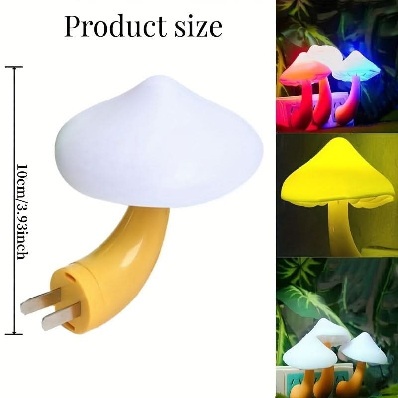 LED Night Light – Auto Sensor, Polka Dot Design