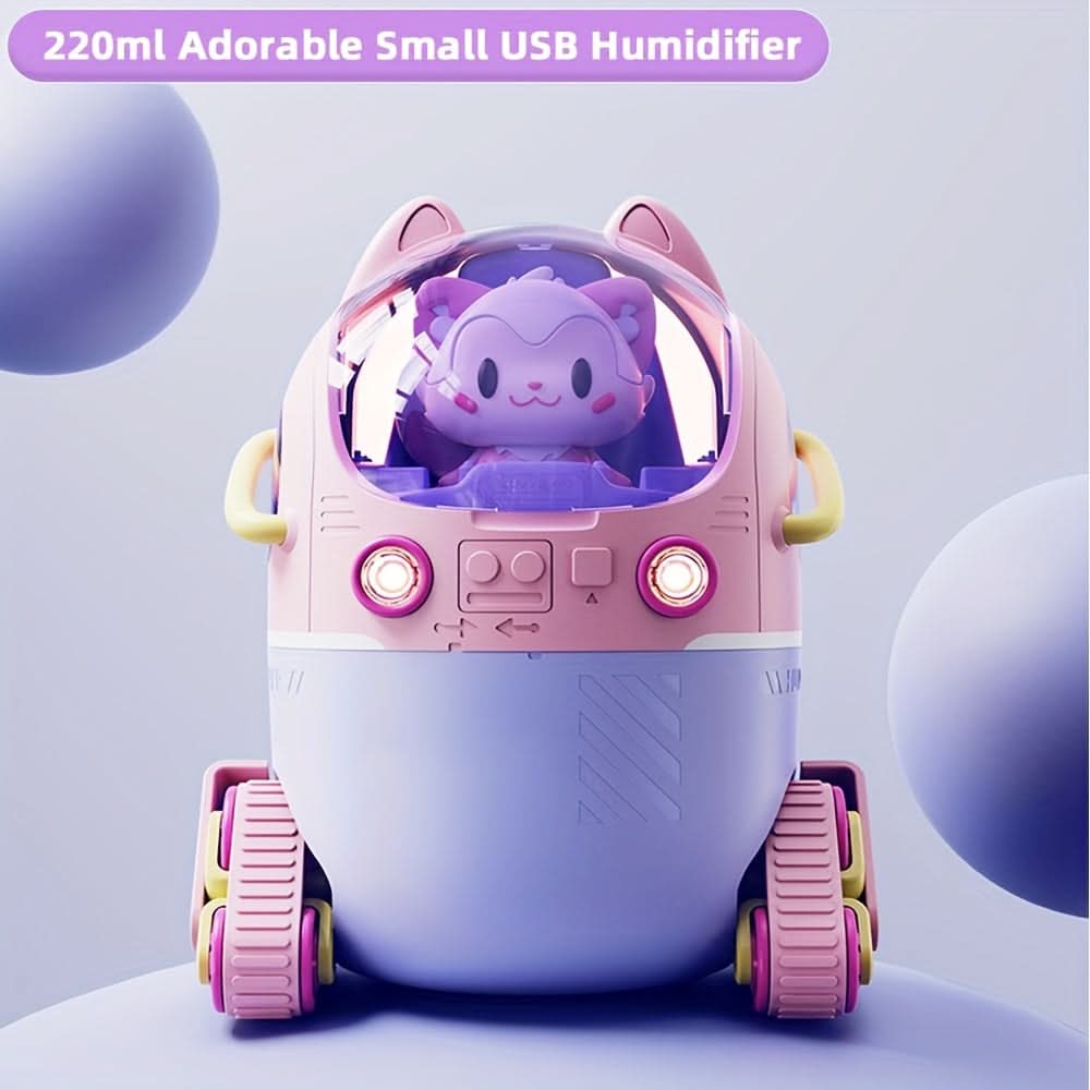 USB Mini Humidifier with Night Light