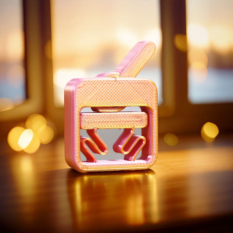 3D Printed Stress Relief Switch Toy – Tactile Fidget Desk Accessory
