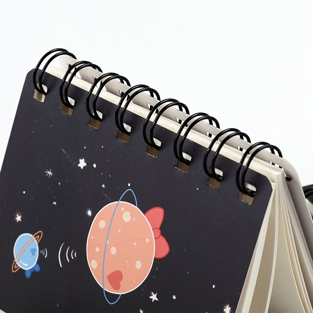 4-Pack A7 Mini Pocket Notebooks –Portable Coil Notepads for Writing & Drawing