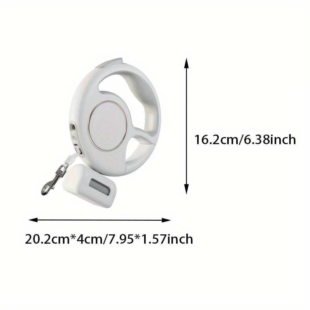 10ft Retractable Dog Leash with LED Light