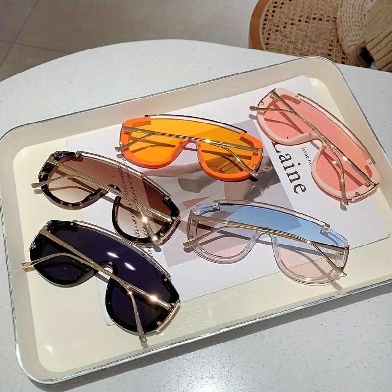 Oversized UV400 Shield Sunglasses for Women