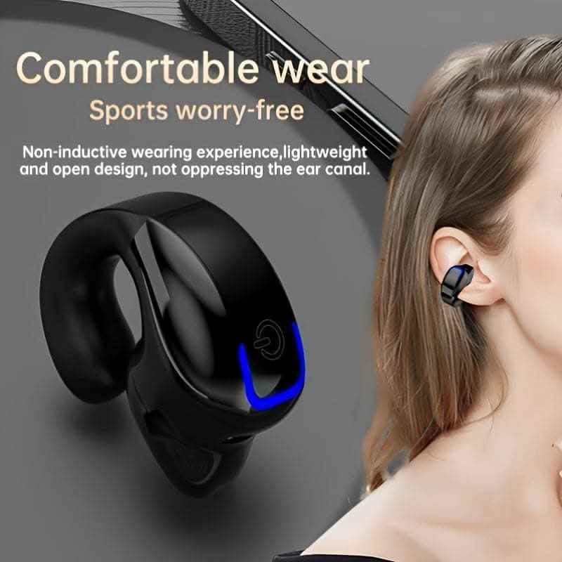 Wireless Bone Conduction Earphones – Open Design for Sports