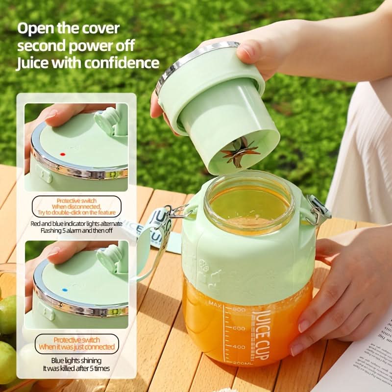 Tom & Barrel 800ml Portable USB Rechargeable Electric Juicer Cup