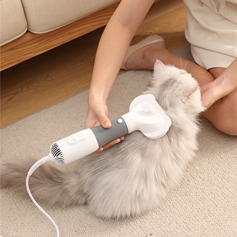 Quiet Pet Grooming Dryer with Brush