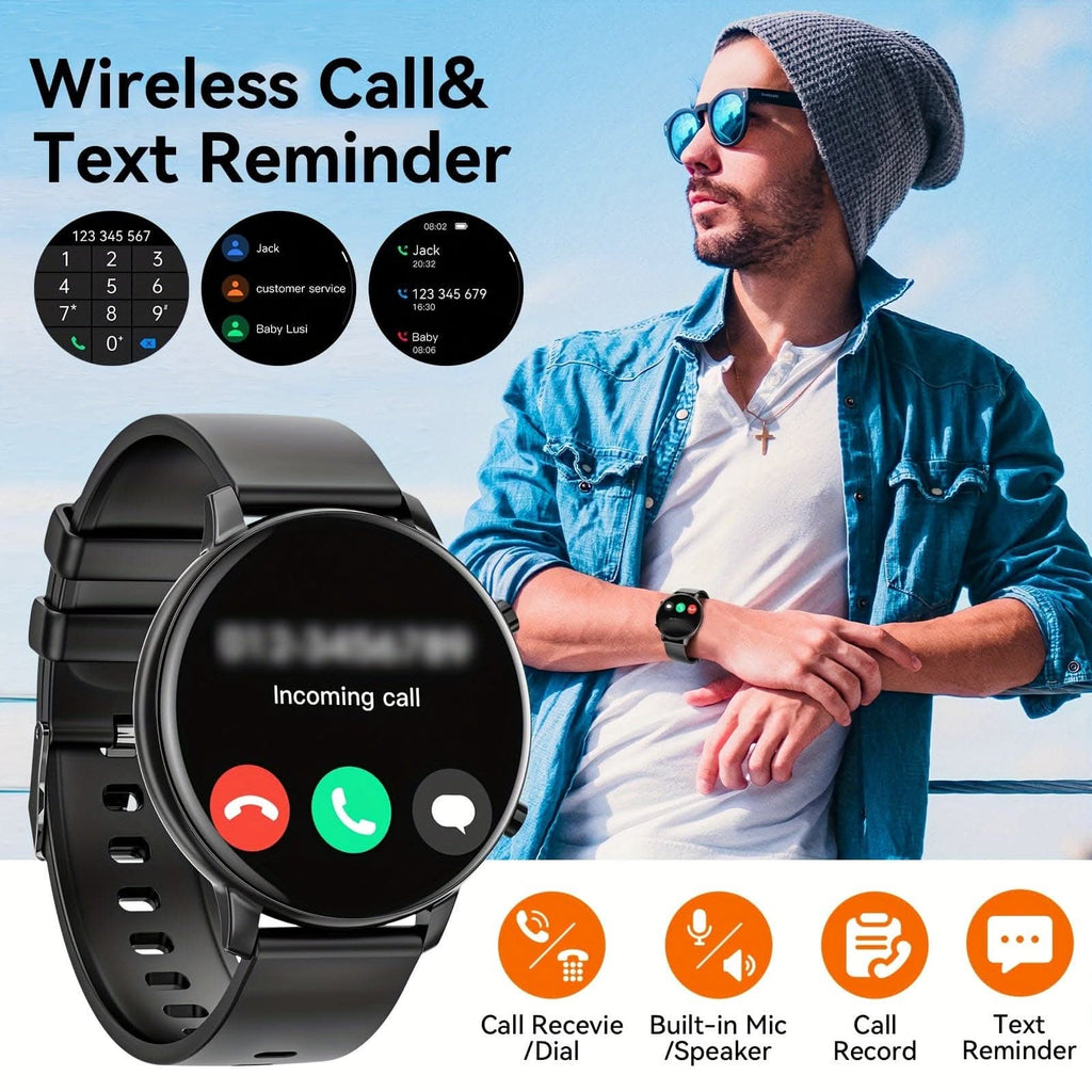 Women's 1.39'' Smartwatch – Wireless Call, Voice Assistant, and 100+ Sports Modes
