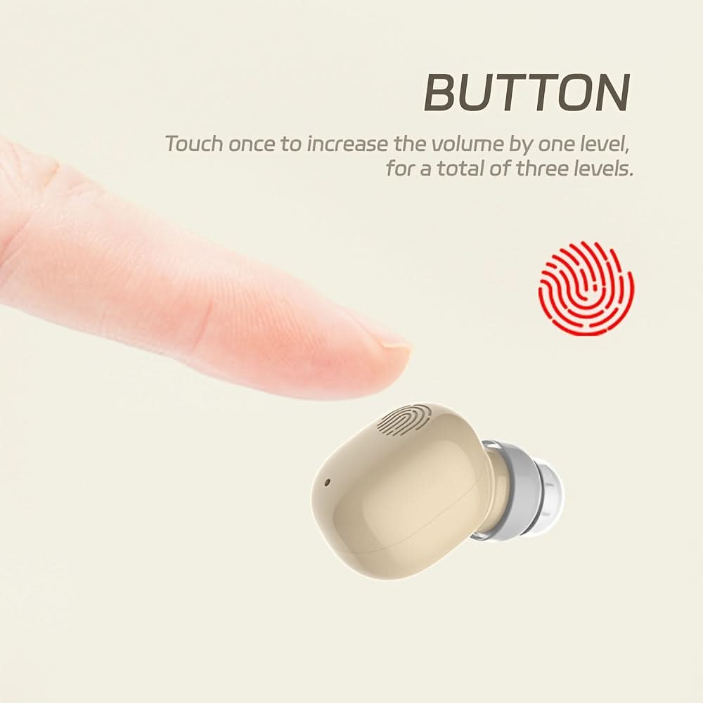 Mini Listening Enhancement Earphones with Amplifier - Single Ear