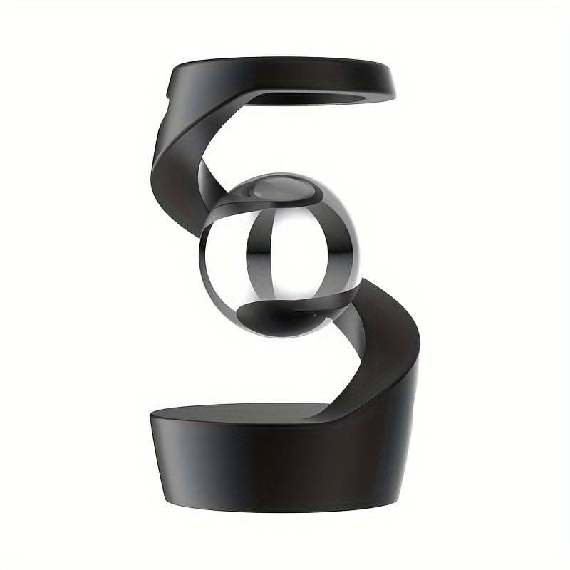 Metal Kinetic Desk Sculpture – Rotating Balance Art for Office & Home Decor