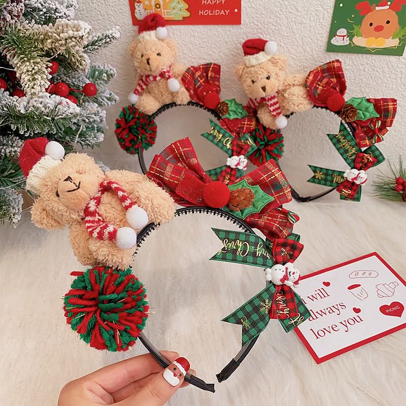 Teddy Bear Cartoon Hairband for Adults
