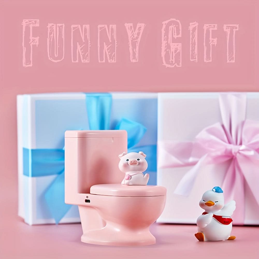 Novelty Toilet-Shaped USB Humidifier for Bedroom