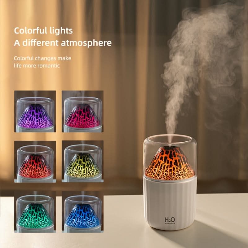 USB Silent Nightlight Humidifier with Aromatherapy – Portable for Home & Travel