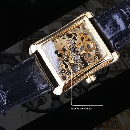 Men’s Luxury Skeleton Mechanical Watch