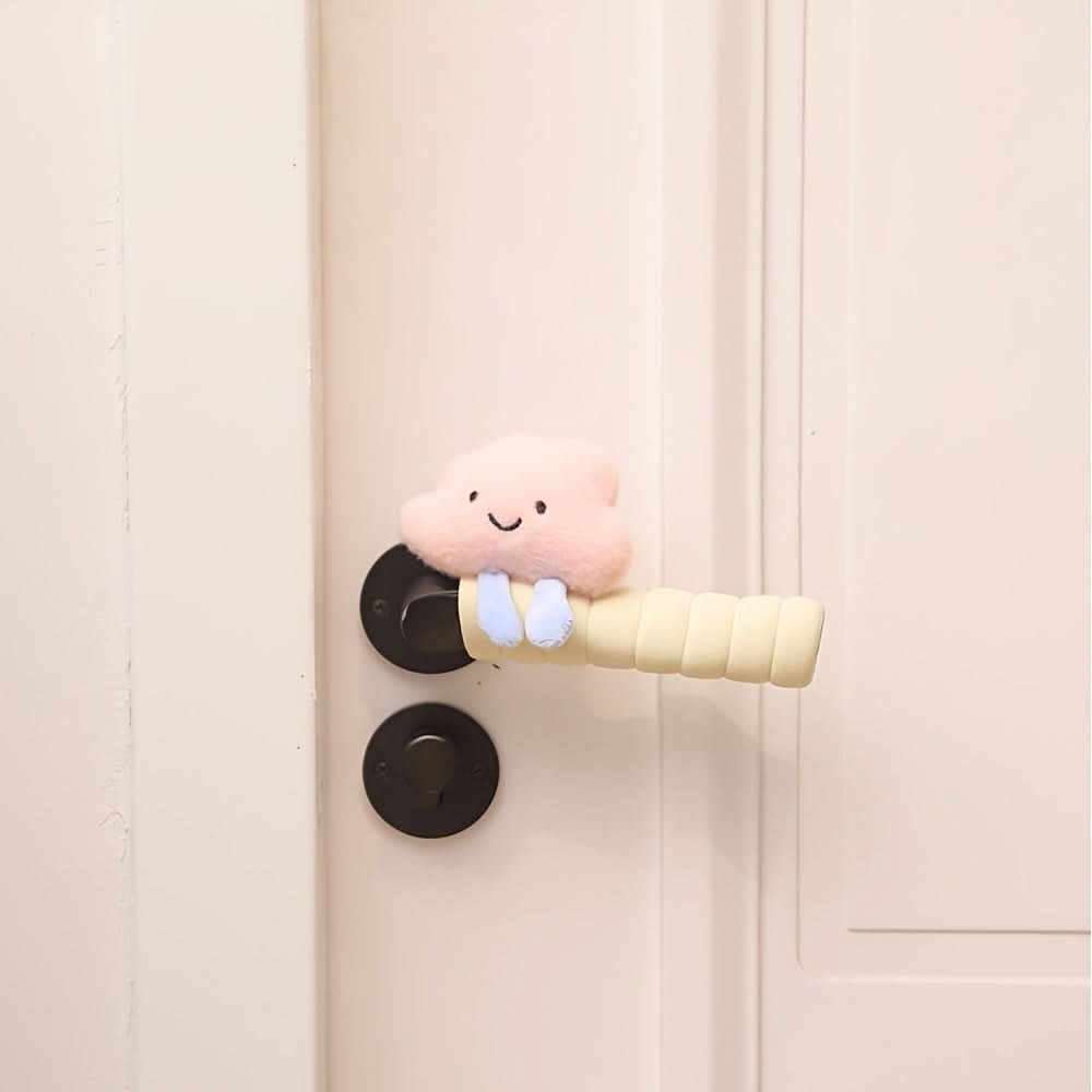 Anti-Static Cloud Door Handle Gloves – Cute Bedroom Door Protection Cover