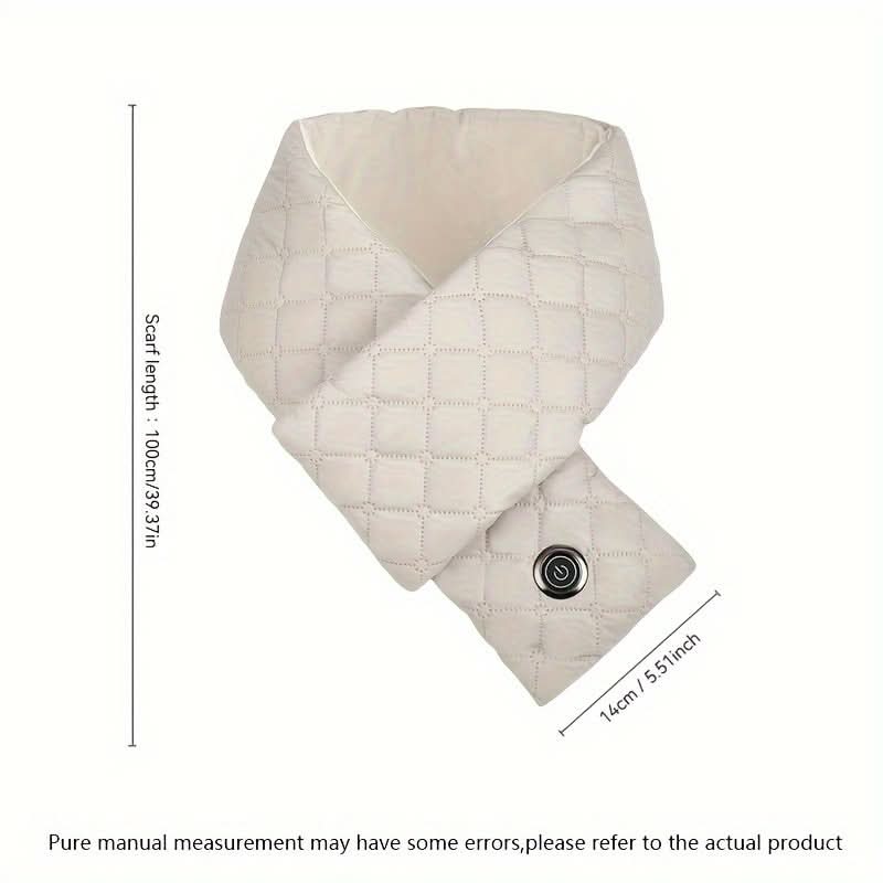USB Heated Scarf for Women - 3 Temperature Settings
