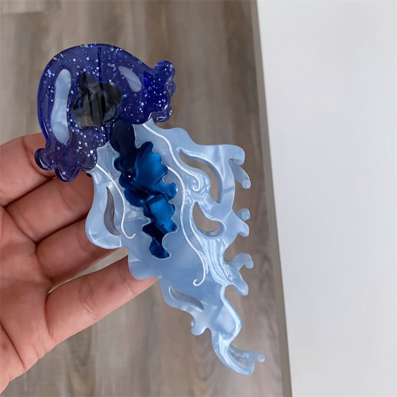 Ocean-Inspired Jellyfish Shark Hair Claw