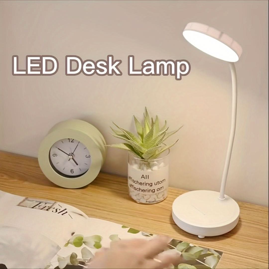 Dimmable LED Desk Lamp with USB Charging