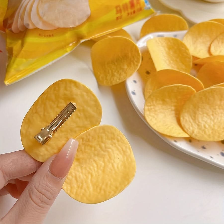Whimsical Resin Duckbill Hair Clip for Teens