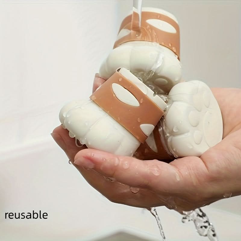 4pcs Cat Paw Chair Leg Protectors - Silicone Felt Furniture Leg Covers