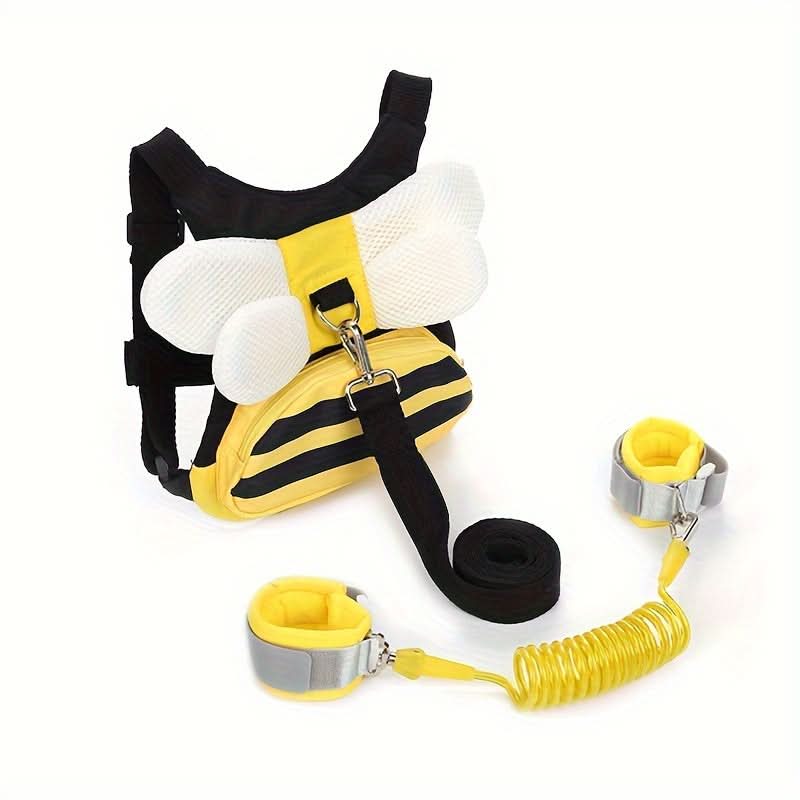 Cute Bee Safety Harness Backpack for Kids