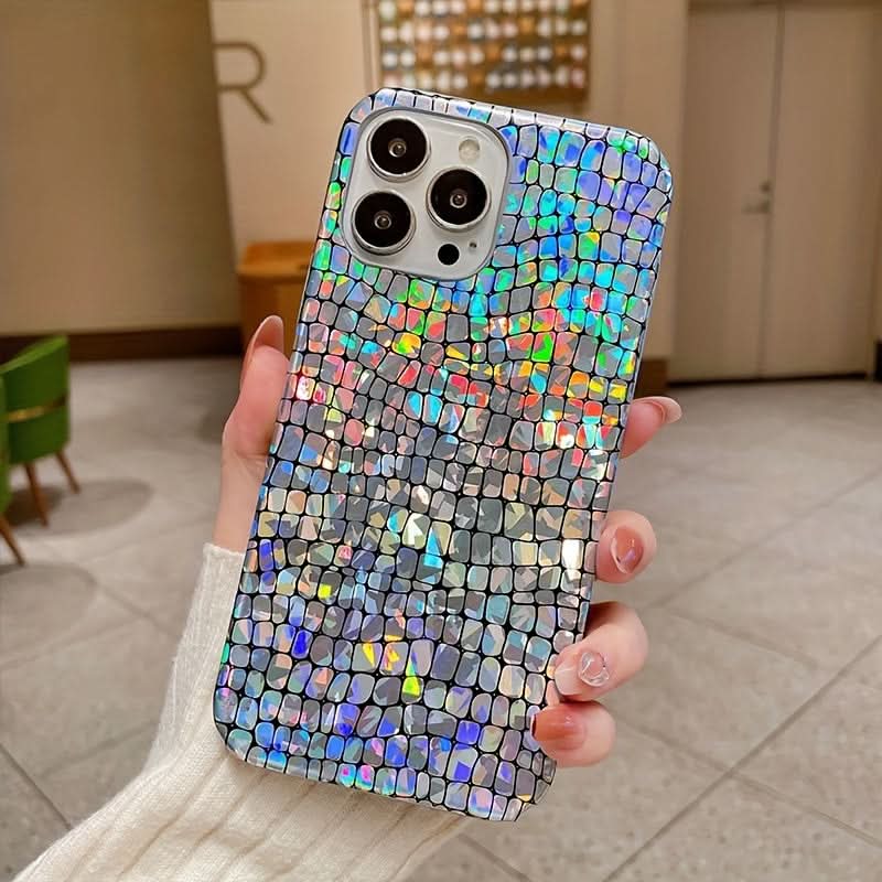 Luxury Laser Clear PC iPhone Case