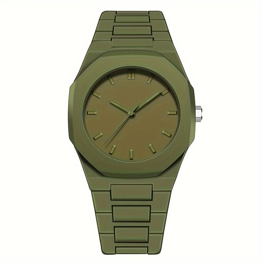 Men's Quartz Business Watch with Round Dial