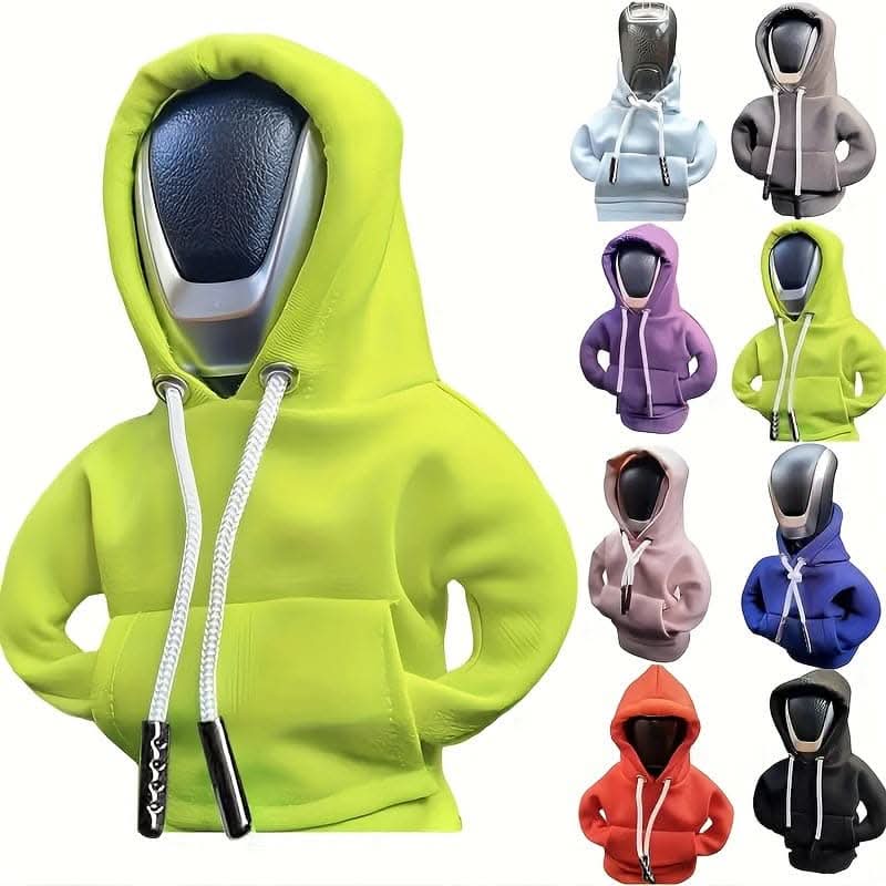 Mini Car Gear Shift Cover Hoodie – Stylish Shift Knob Protector