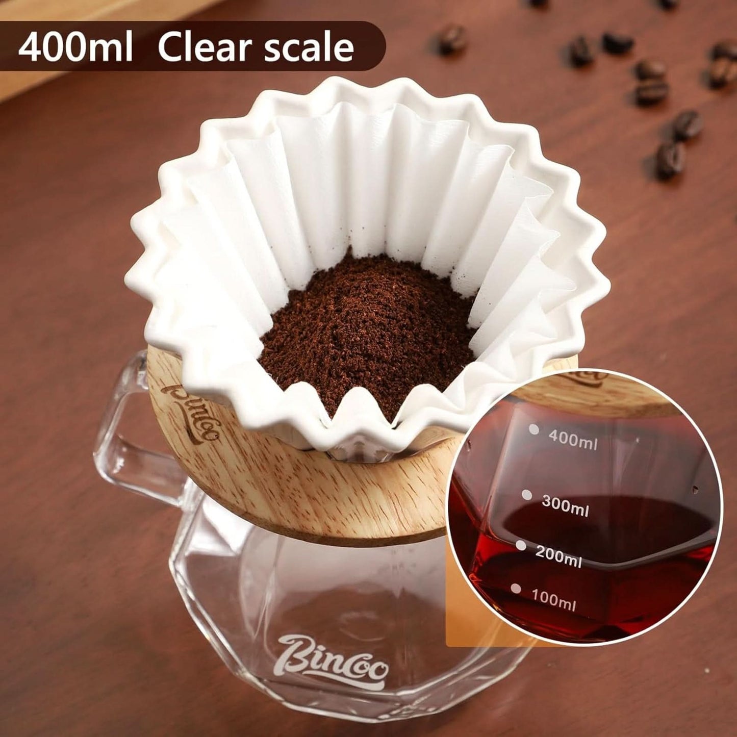 Coffee Maker Kit – 13.53oz Glass Carafe