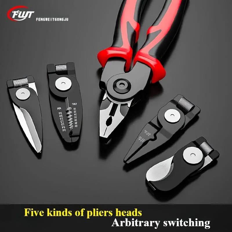 5-In-1 Multi-Pliers Set for Electrical Work