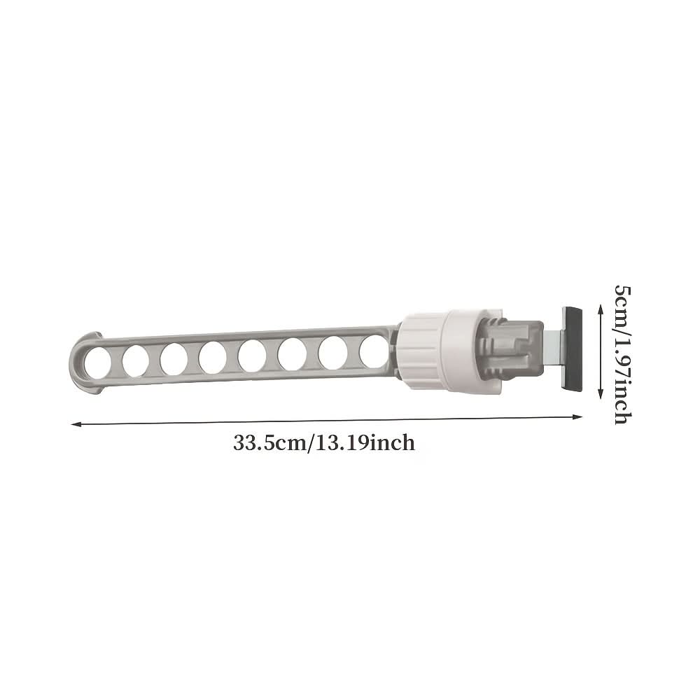 Adjustable 8-Hole Rotating Clothes Hanger