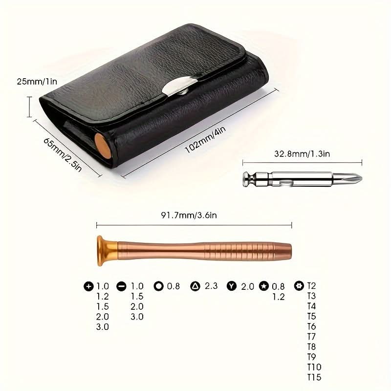 25-in-1 Precision Screwdriver Tool Kit