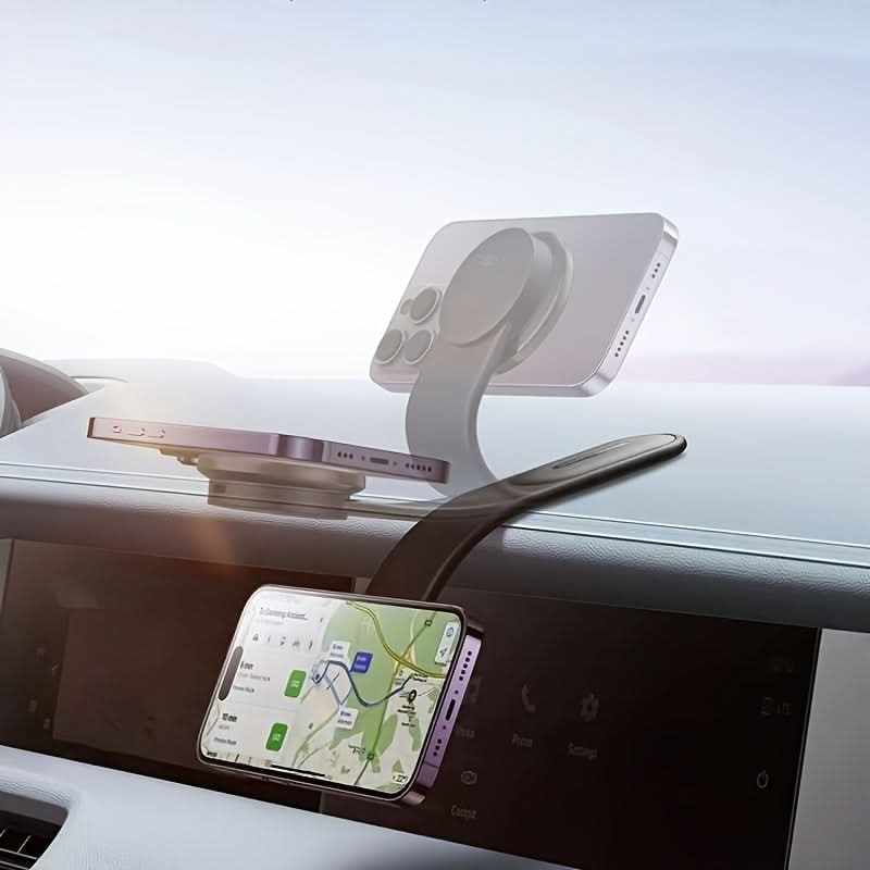 Universal Waterproof Silicone Magnetic Car Phone Holder – Strong Adhesion