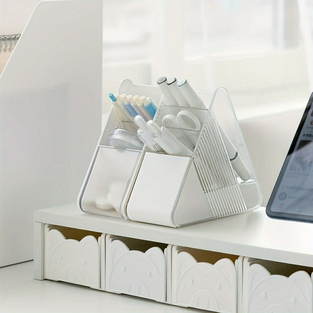 Slant Pen Holder Organizer Set