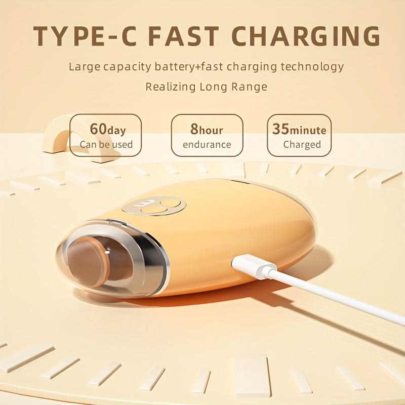 2-in-1 Electric Nail Clipper & Grinder Tool – Rechargeable Nail Trimmer