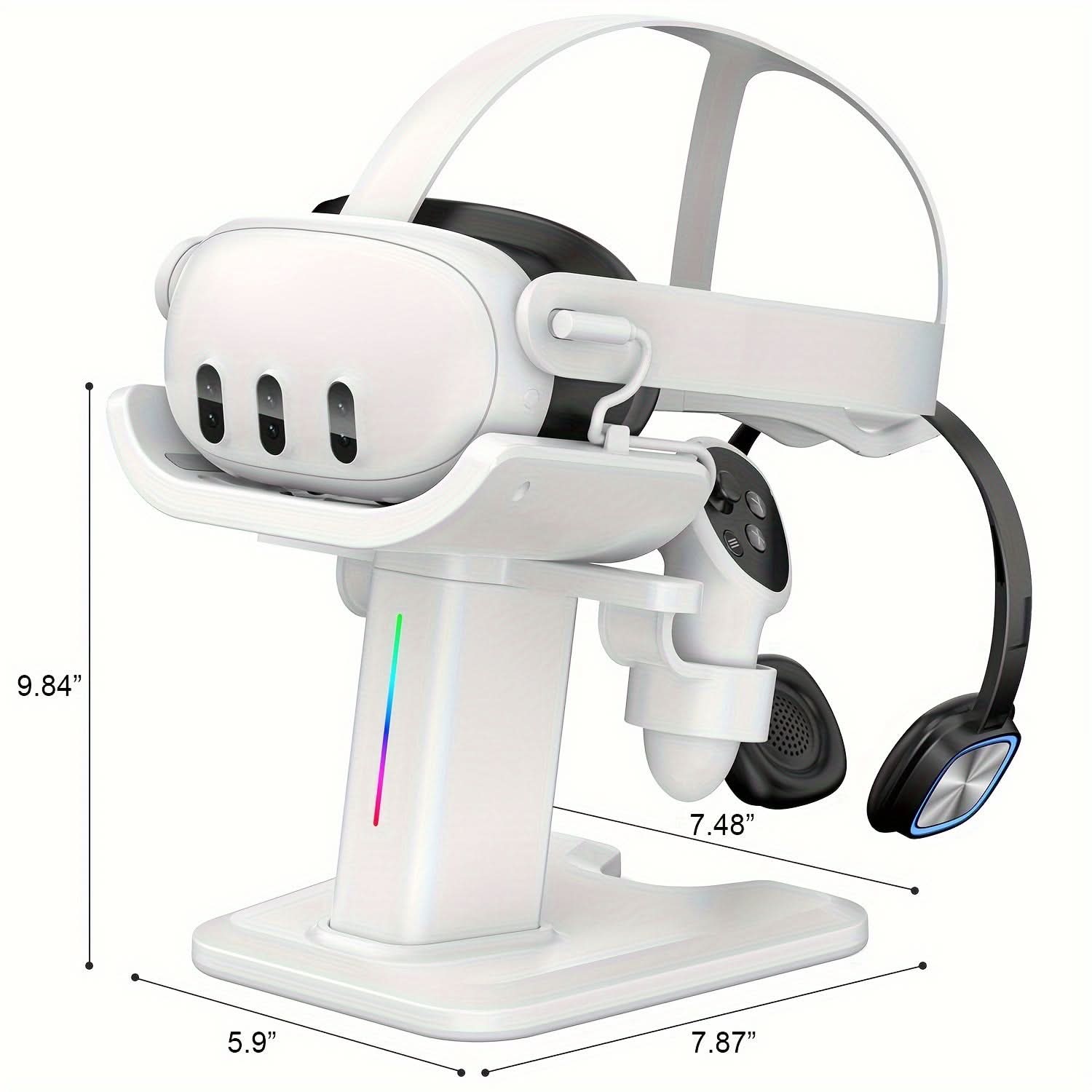 RGB Charging Dock Stand for Meta Quest 3 & 2