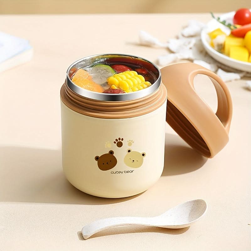 Bear Stainless Steel Insulated Lunch Box – Leak-Proof