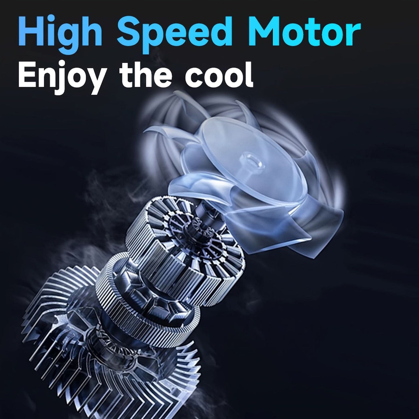 Bladeless Arm Cuff & Neck Fan – Portable Mini Fan