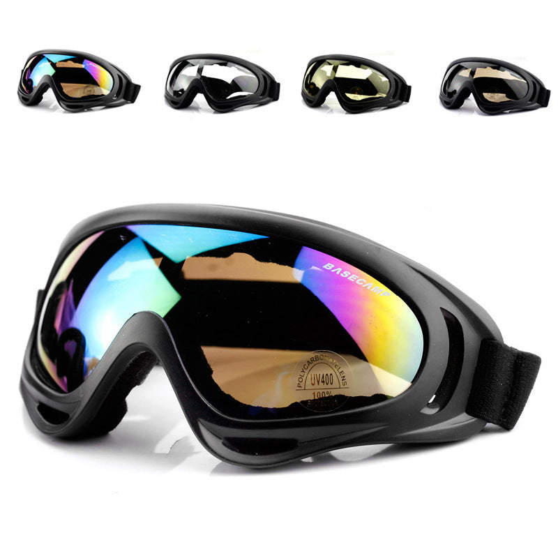 Unisex Sports Sunglasses – Windproof Ski & Motorcycle Goggles with Full Frame Protection