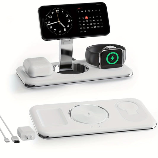 3-in-1 MagSafe Wireless Charging Station for Apple Devices