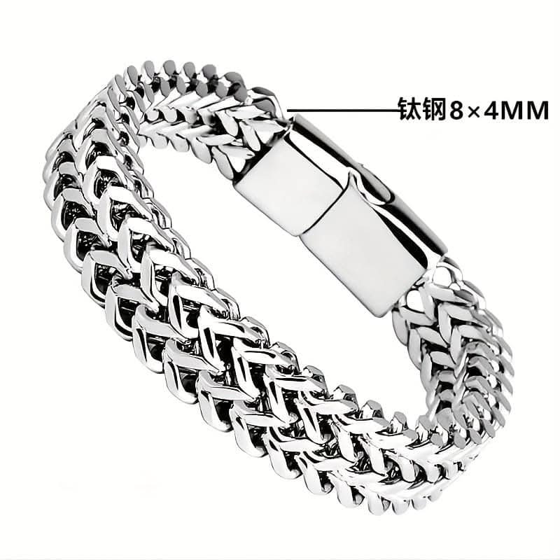 Premium Stainless Steel Braided Bracelet