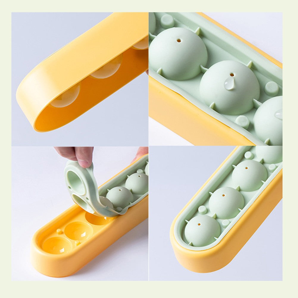 Silicone Ice Ball Mold – Large Round Ice Cube Tray for Whiskey & Cocktails