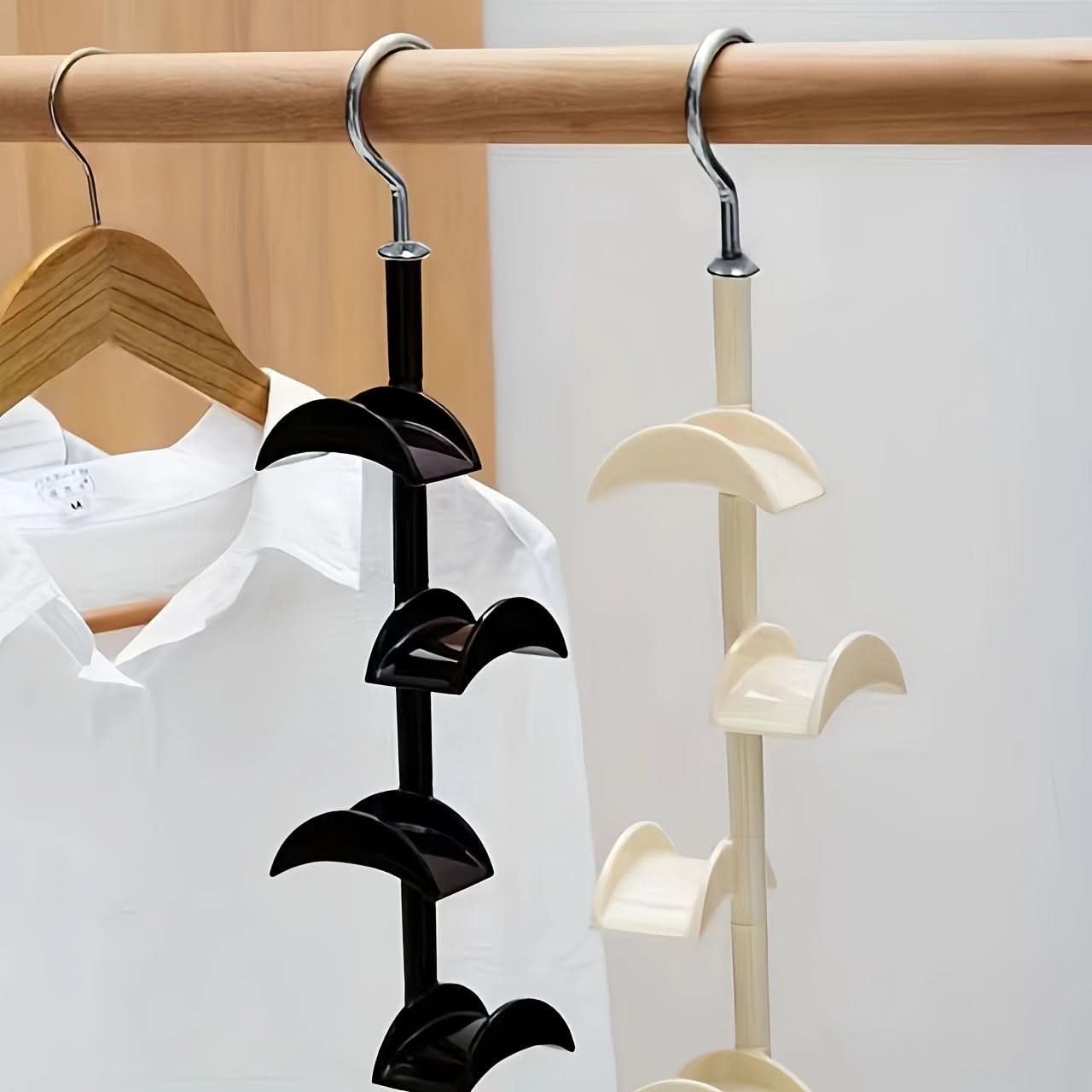 Rotatable Metal Bag Hook