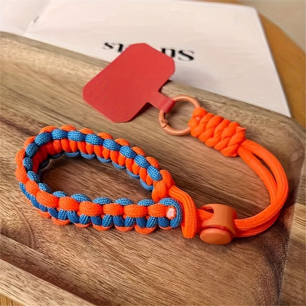 Quick-Grip Phone Wristlet  Adjustable Braided Strap