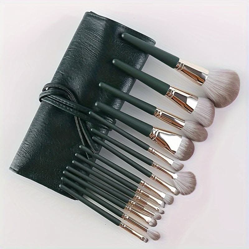 Luxurious 14pc Makeup Brush Set