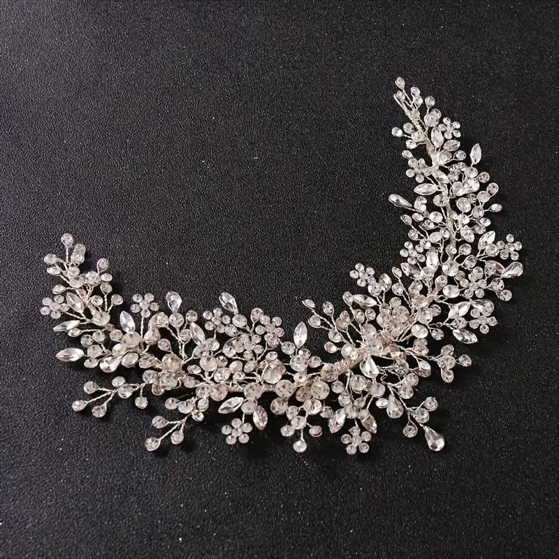 Elegant Boho Pearl Flower Wedding Hair Clip
