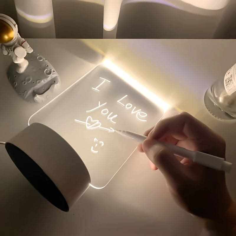 USB Rechargeable LED Message Night Light