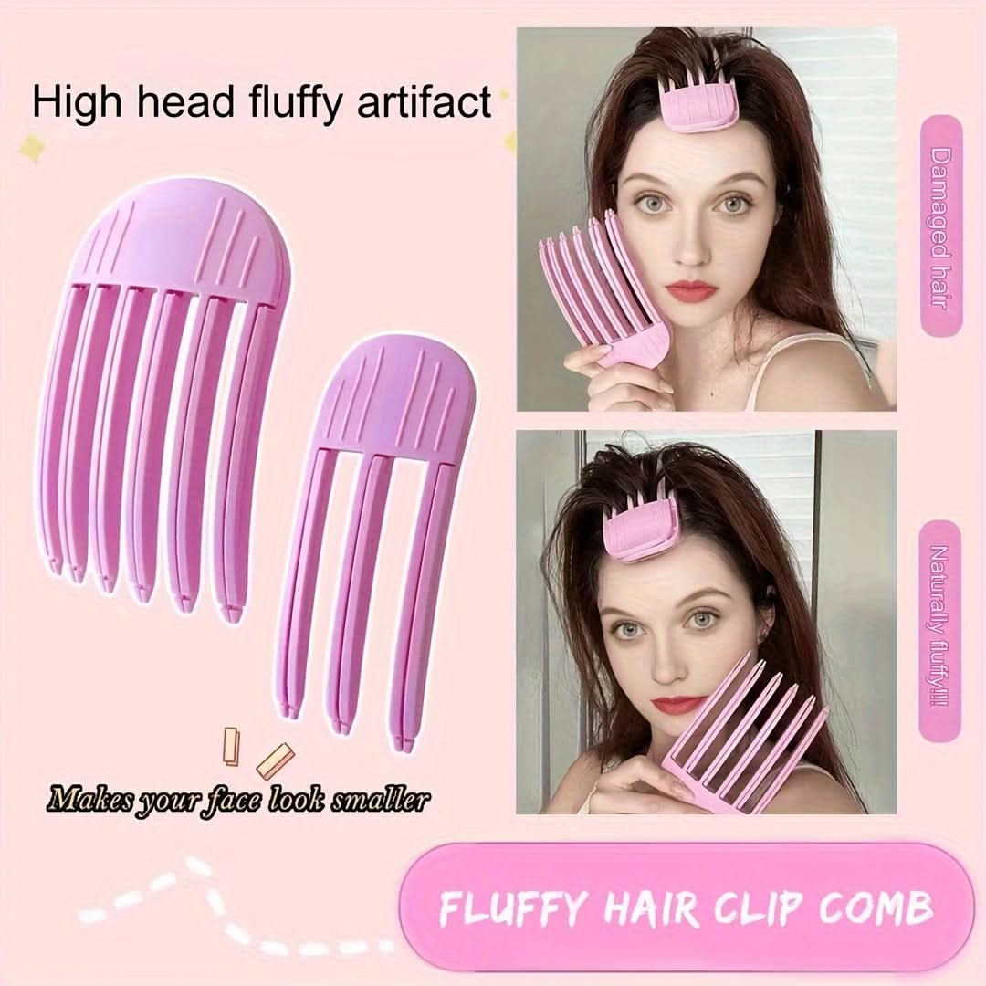 Fluffy Hair Roots Clip for Weddings