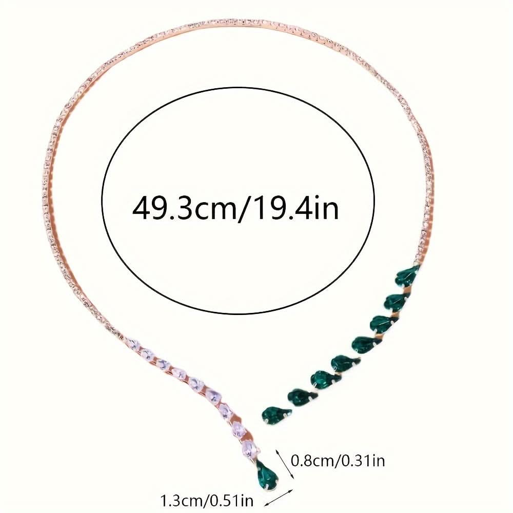 Luxury Rhinestone Bridal Necklace – Party Jewelry