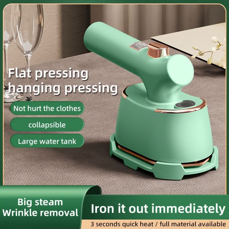 Portable Handheld Steam Iron – 40W Compact Wrinkle Remover for Travel