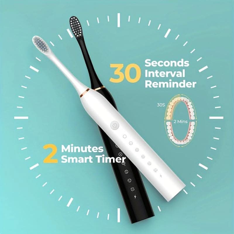 Advanced Sonic Electric Toothbrush –  USB Rechargeable